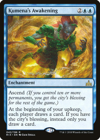 Kumena's Awakening [Rivals of Ixalan] | Eastridge Sports Cards & Games