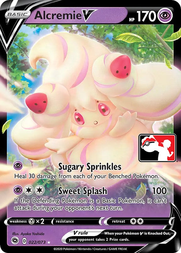 Alcremie V (22/73) [Prize Pack Series One] | Eastridge Sports Cards & Games