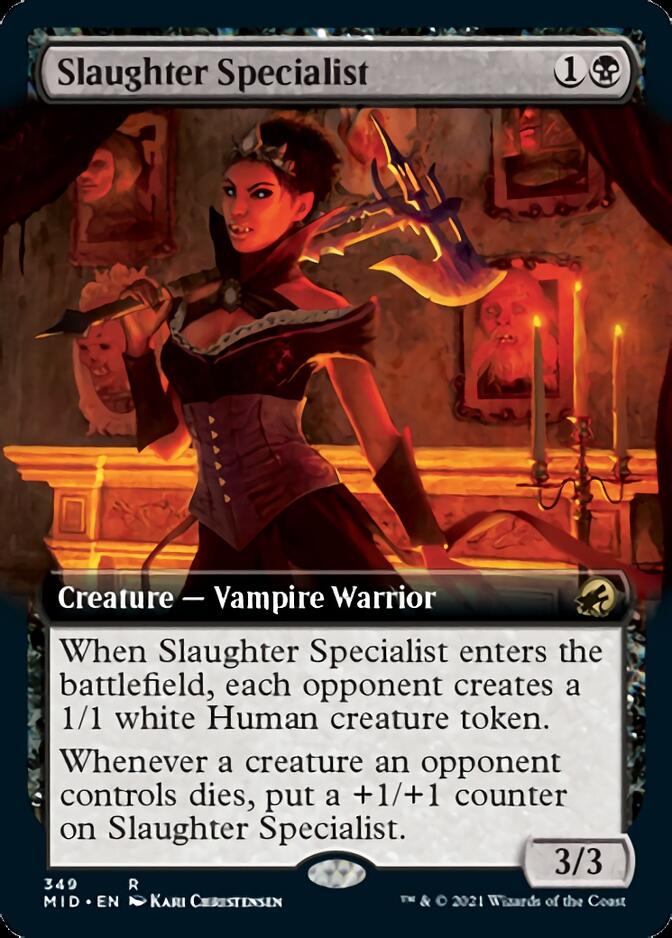 Slaughter Specialist (Extended) [Innistrad: Midnight Hunt] | Eastridge Sports Cards & Games