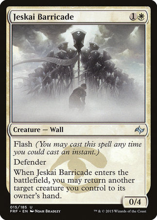 Jeskai Barricade [Fate Reforged] | Eastridge Sports Cards & Games