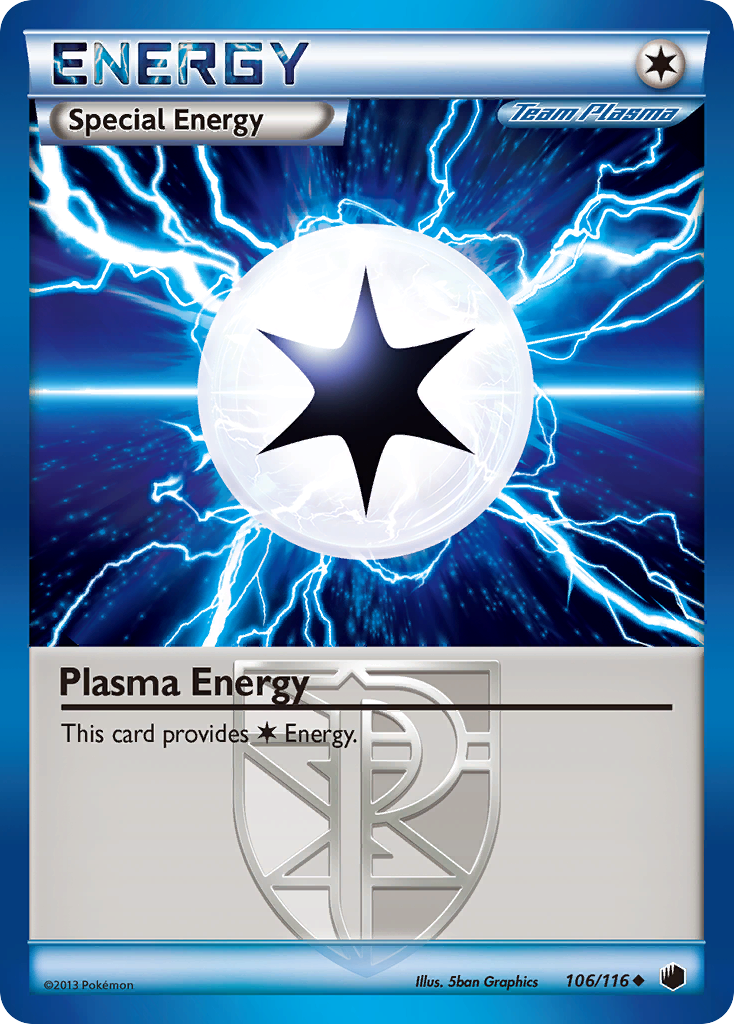 Plasma Energy (106/116) [Black & White: Plasma Freeze] | Eastridge Sports Cards & Games