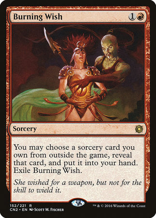 Burning Wish [Conspiracy: Take the Crown] | Eastridge Sports Cards & Games