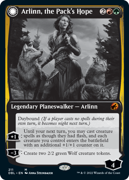 Arlinn, the Pack's Hope // Arlinn, the Moon's Fury [Innistrad: Double Feature] | Eastridge Sports Cards & Games