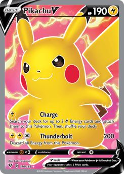 Pikachu V (170/185) [Sword & Shield: Vivid Voltage] | Eastridge Sports Cards & Games