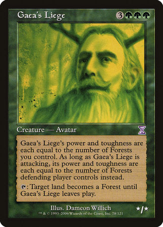 Gaea's Liege [Time Spiral Timeshifted] | Eastridge Sports Cards & Games