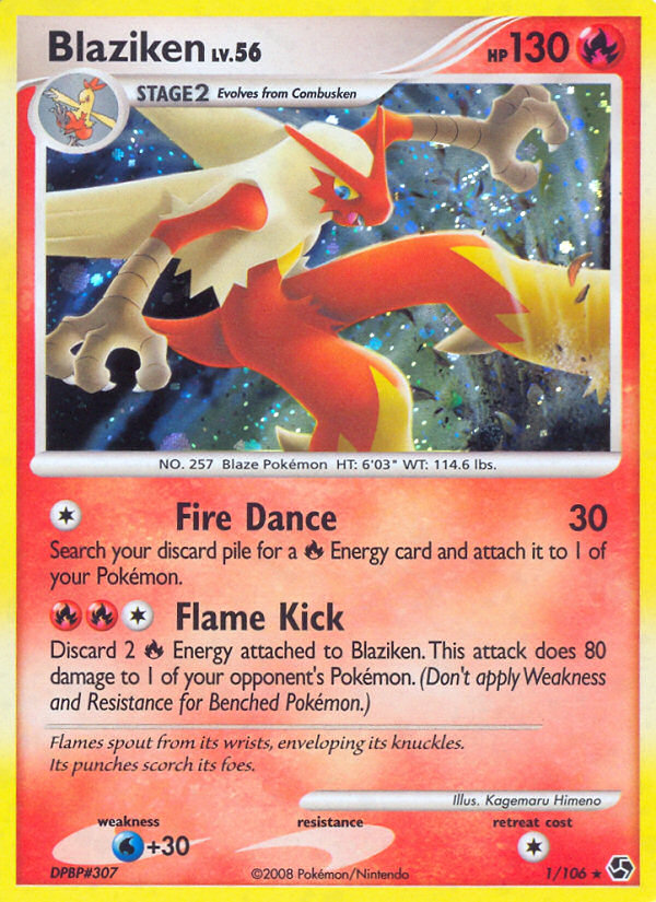 Blaziken (1/106) [Diamond & Pearl: Great Encounters] | Eastridge Sports Cards & Games