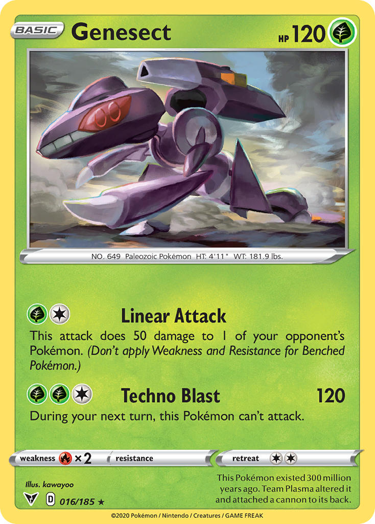 Genesect (016/185) [Sword & Shield: Vivid Voltage] | Eastridge Sports Cards & Games