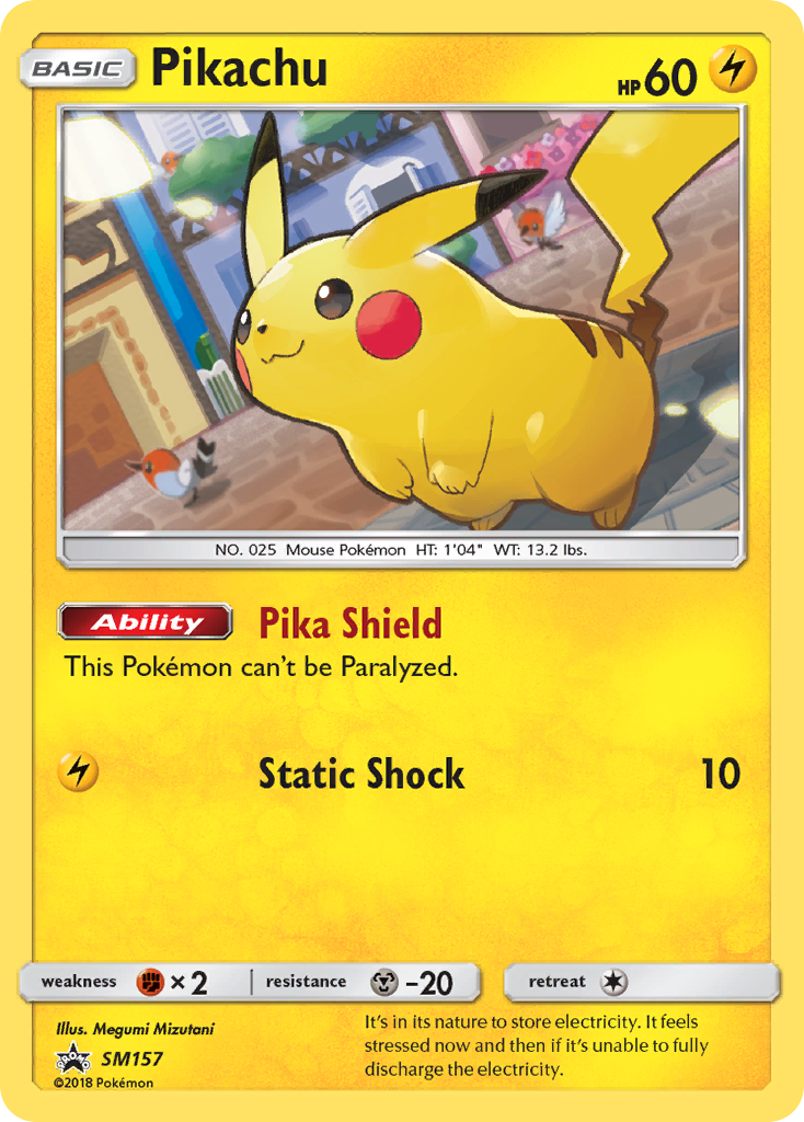 Pikachu (SM157) [Sun & Moon: Black Star Promos] | Eastridge Sports Cards & Games