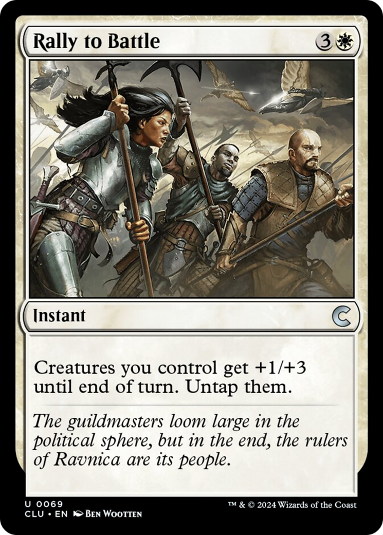 Rally to Battle [Ravnica: Clue Edition] | Eastridge Sports Cards & Games