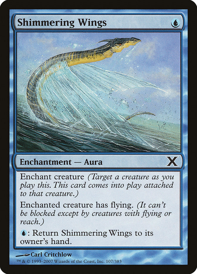Shimmering Wings [Tenth Edition] | Eastridge Sports Cards & Games
