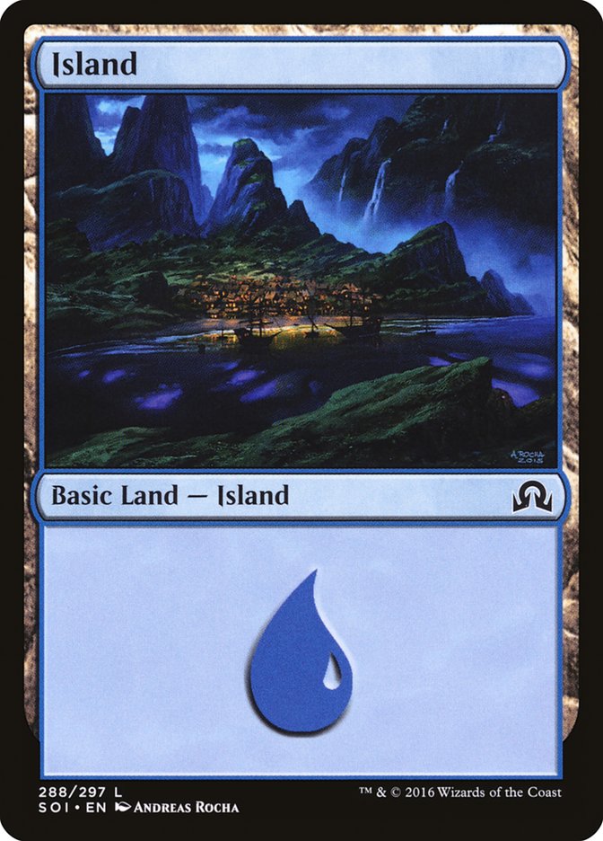 Island (288) [Shadows over Innistrad] | Eastridge Sports Cards & Games