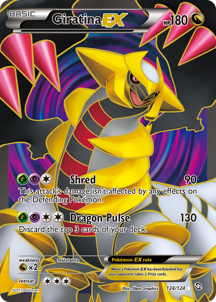 Giratina EX (124/124) [Black & White: Dragons Exalted] | Eastridge Sports Cards & Games