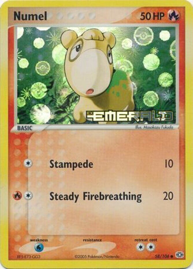 Numel (58/106) (Stamped) [EX: Emerald] | Eastridge Sports Cards & Games