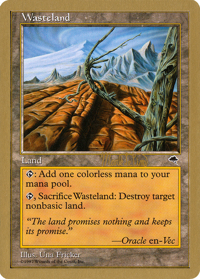 Wasteland (Mark Le Pine) [World Championship Decks 1999] | Eastridge Sports Cards & Games