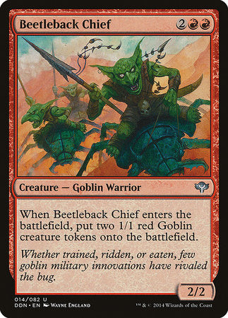 Beetleback Chief [Duel Decks: Speed vs. Cunning] | Eastridge Sports Cards & Games