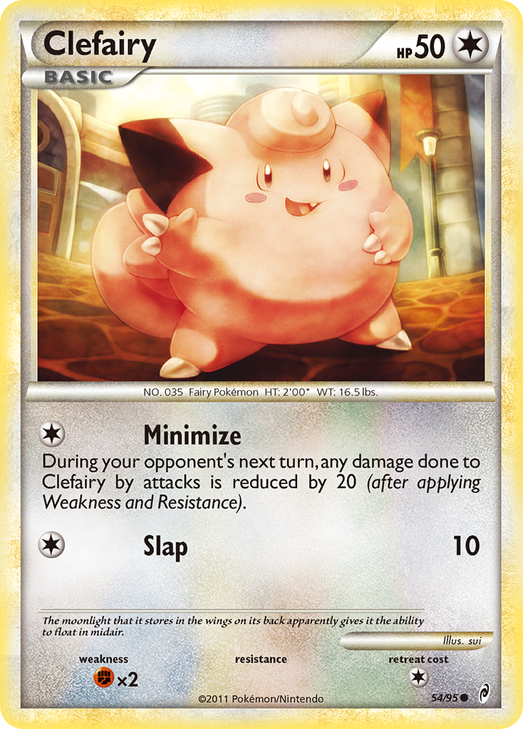 Clefairy (54/95) [HeartGold & SoulSilver: Call of Legends] | Eastridge Sports Cards & Games