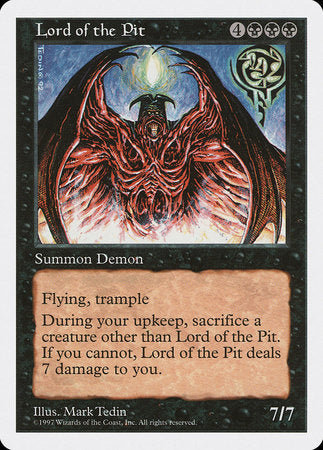 Lord of the Pit [Fifth Edition] | Eastridge Sports Cards & Games