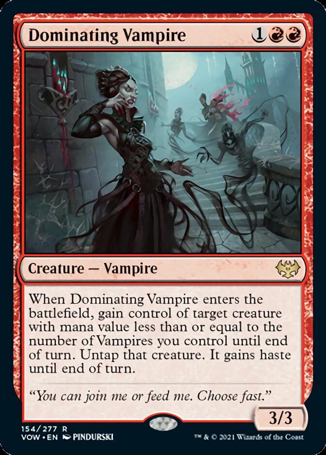 Dominating Vampire [Innistrad: Crimson Vow] | Eastridge Sports Cards & Games