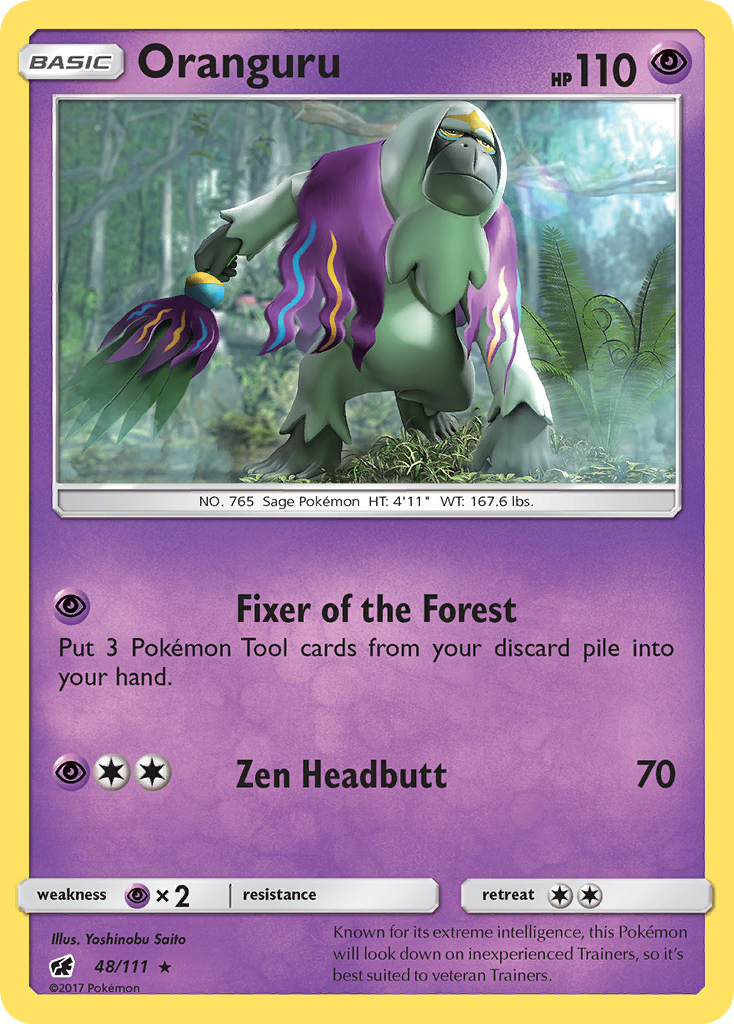 Oranguru (48/111) [Sun & Moon: Crimson Invasion] | Eastridge Sports Cards & Games