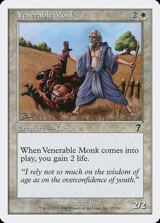 Venerable Monk [Seventh Edition] | Eastridge Sports Cards & Games