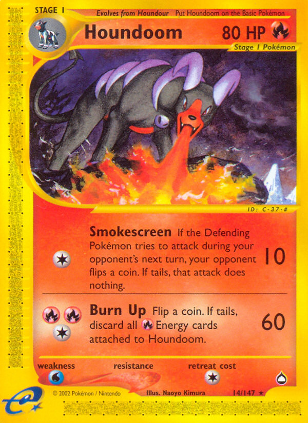 Houndoom (14/147) [Aquapolis] | Eastridge Sports Cards & Games