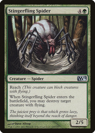 Stingerfling Spider [Magic 2012] | Eastridge Sports Cards & Games