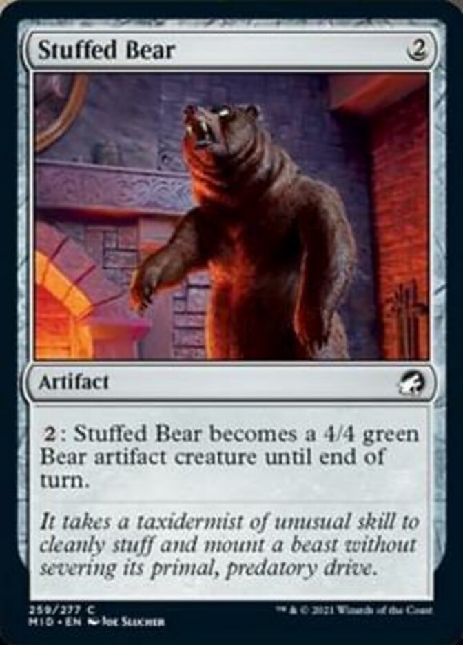 Stuffed Bear [Innistrad: Midnight Hunt] | Eastridge Sports Cards & Games