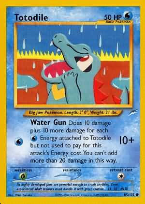 Totodile (85/105) [Neo Destiny Unlimited] | Eastridge Sports Cards & Games