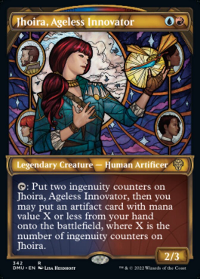 Jhoira, Ageless Innovator (Showcase Textured) [Dominaria United] | Eastridge Sports Cards & Games