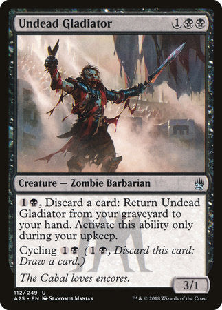 Undead Gladiator [Masters 25] | Eastridge Sports Cards & Games