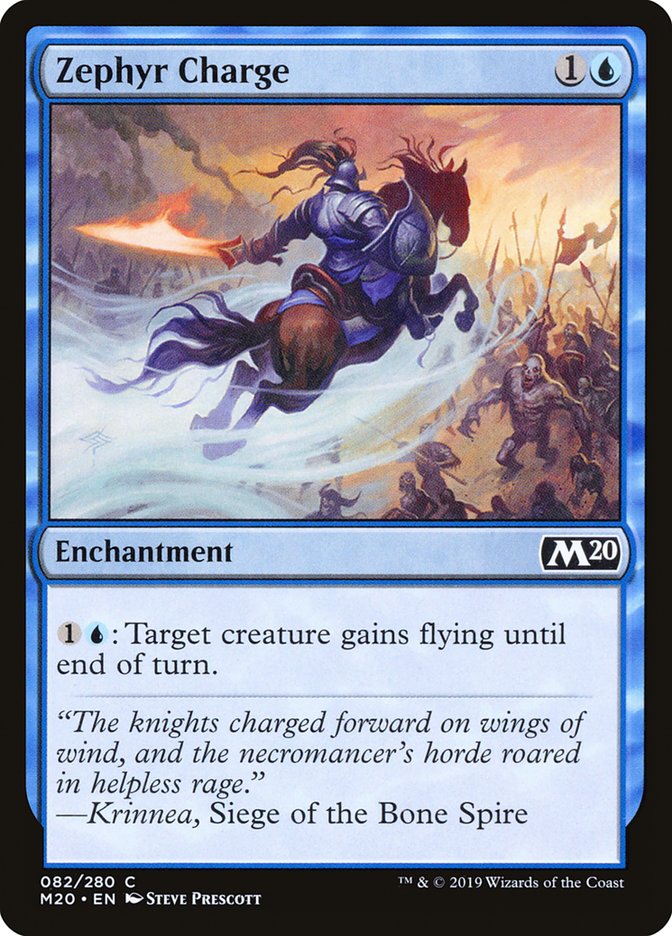 Zephyr Charge [Core Set 2020] | Eastridge Sports Cards & Games