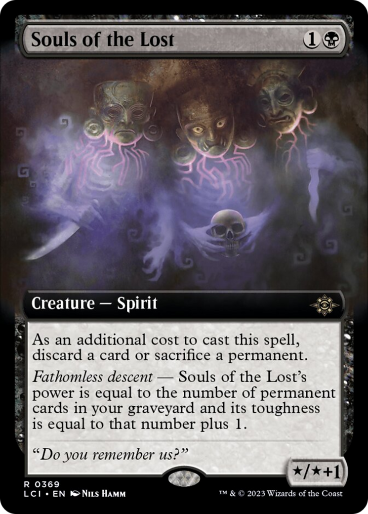 Souls of the Lost (Extended Art) [The Lost Caverns of Ixalan] | Eastridge Sports Cards & Games