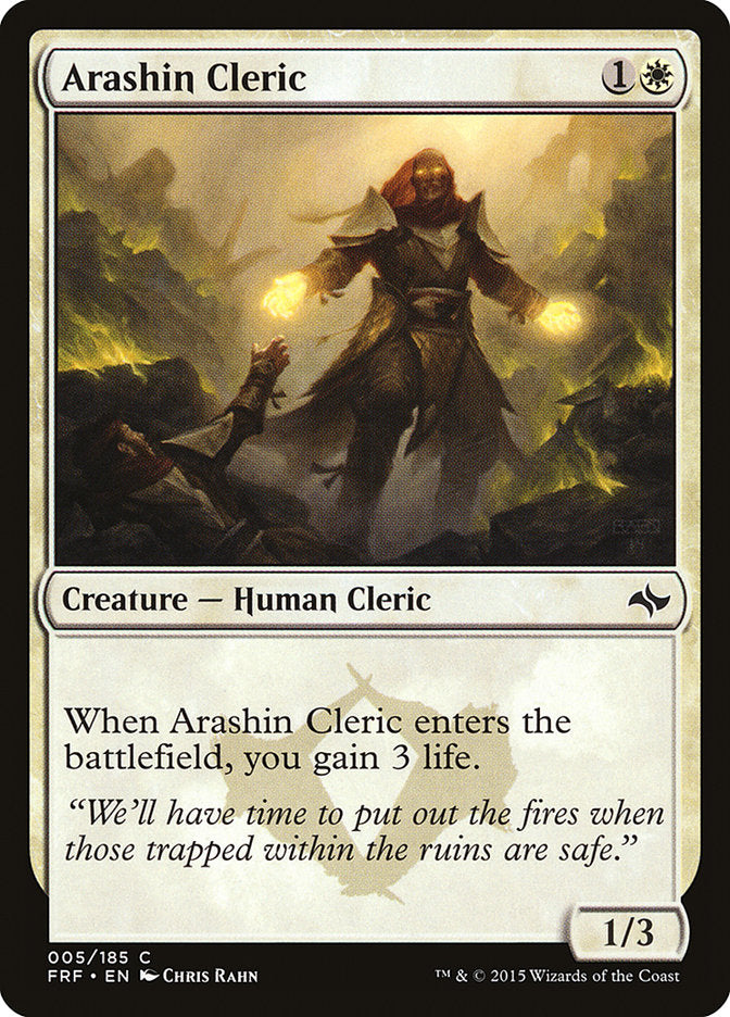 Arashin Cleric [Fate Reforged] | Eastridge Sports Cards & Games