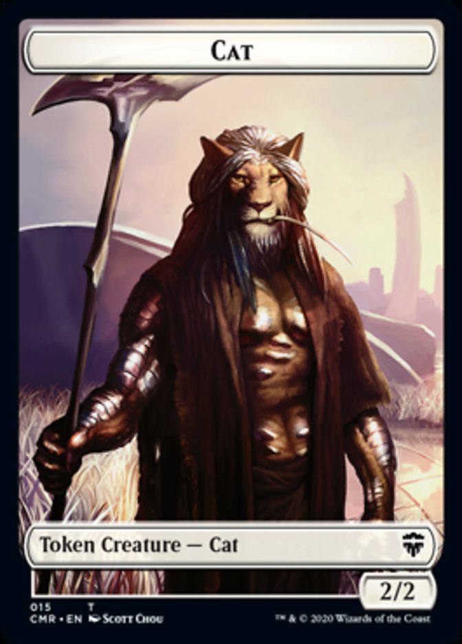 Cat // Soldier Token [Commander Legends Tokens] | Eastridge Sports Cards & Games