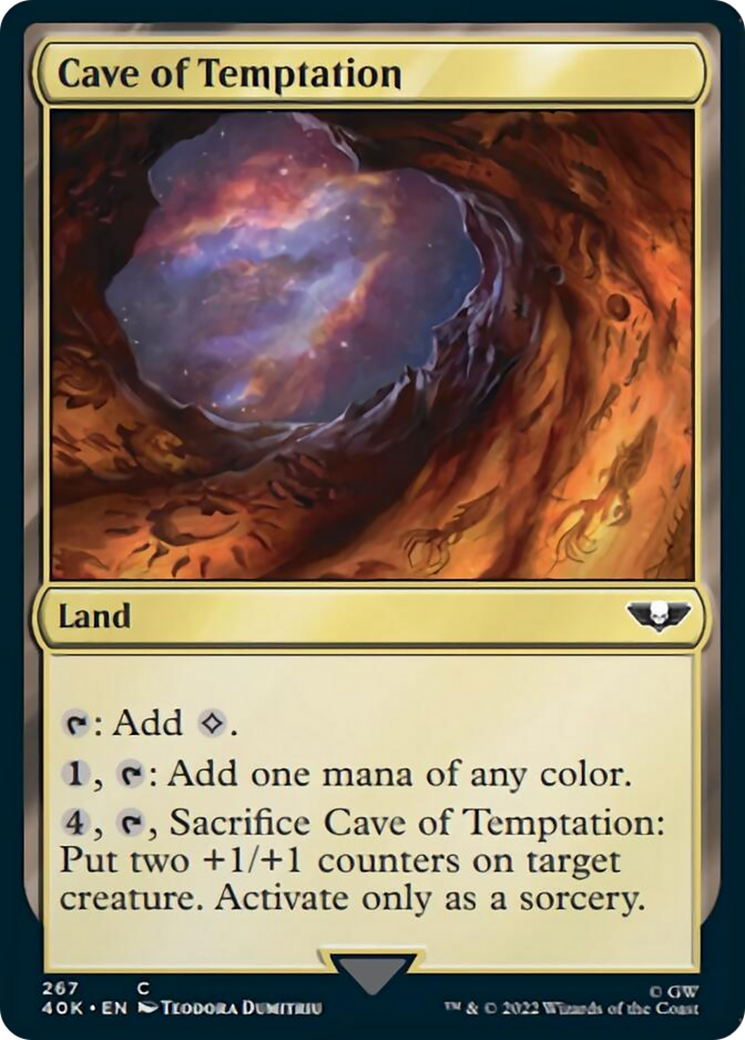 Cave of Temptation [Universes Beyond: Warhammer 40,000] | Eastridge Sports Cards & Games