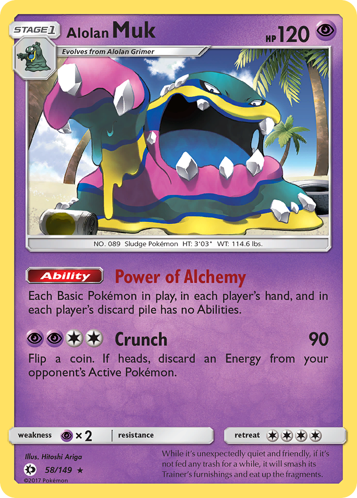 Alolan Muk (58/149) [Sun & Moon: Base Set] | Eastridge Sports Cards & Games