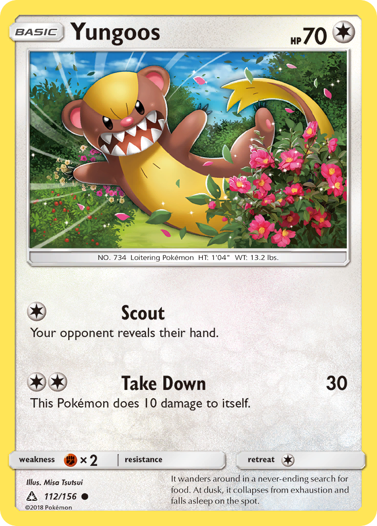 Yungoos (112/156) [Sun & Moon: Ultra Prism] | Eastridge Sports Cards & Games
