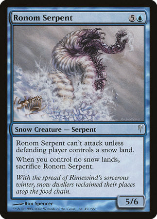 Ronom Serpent [Coldsnap] | Eastridge Sports Cards & Games