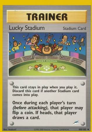 Lucky Stadium (100/105) [Neo Destiny Unlimited] | Eastridge Sports Cards & Games