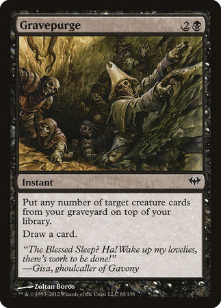 Gravepurge [Dark Ascension] | Eastridge Sports Cards & Games