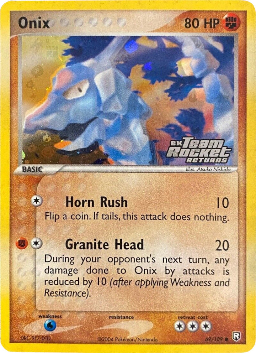 Onix (69/109) (Stamped) [EX: Team Rocket Returns] | Eastridge Sports Cards & Games