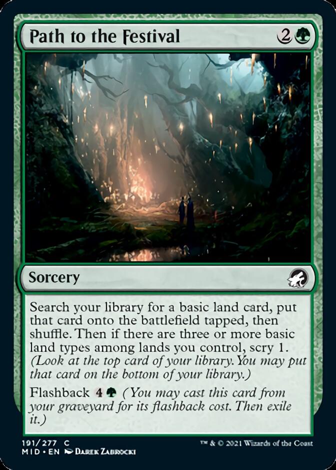 Path to the Festival [Innistrad: Midnight Hunt] | Eastridge Sports Cards & Games