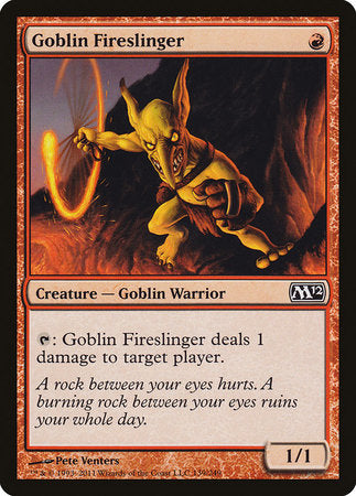 Goblin Fireslinger [Magic 2012] | Eastridge Sports Cards & Games