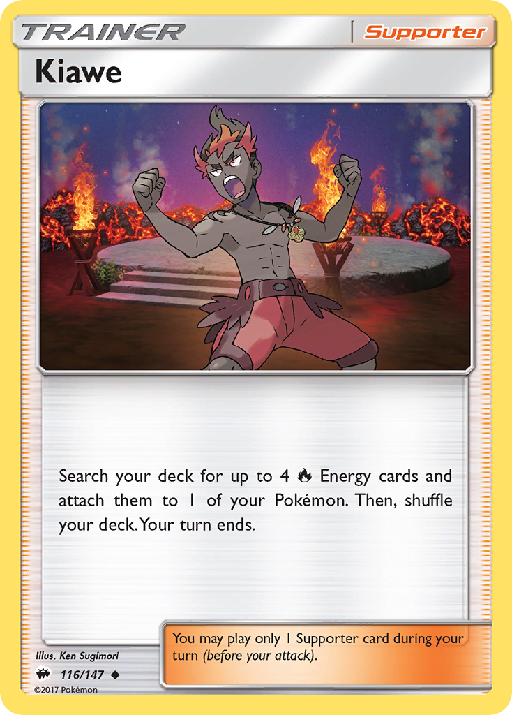 Kiawe (116/147) [Sun & Moon: Burning Shadows] | Eastridge Sports Cards & Games