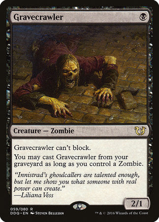 Gravecrawler [Duel Decks: Blessed vs. Cursed] | Eastridge Sports Cards & Games
