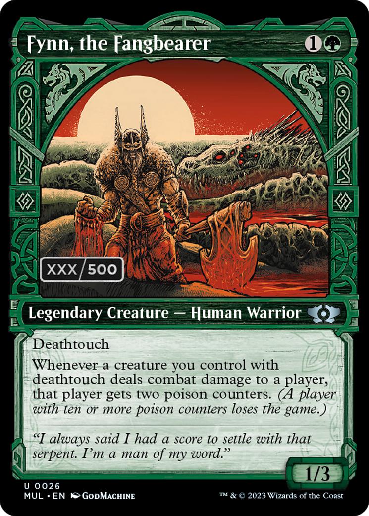 Fynn, the Fangbearer (Serialized) [Multiverse Legends] | Eastridge Sports Cards & Games