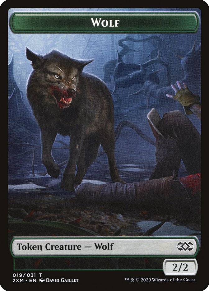 Wolf Token [Double Masters] | Eastridge Sports Cards & Games