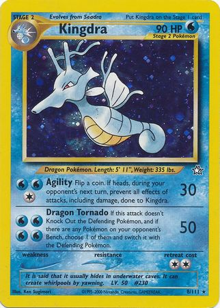 Kingdra (8/111) [Neo Genesis Unlimited] | Eastridge Sports Cards & Games