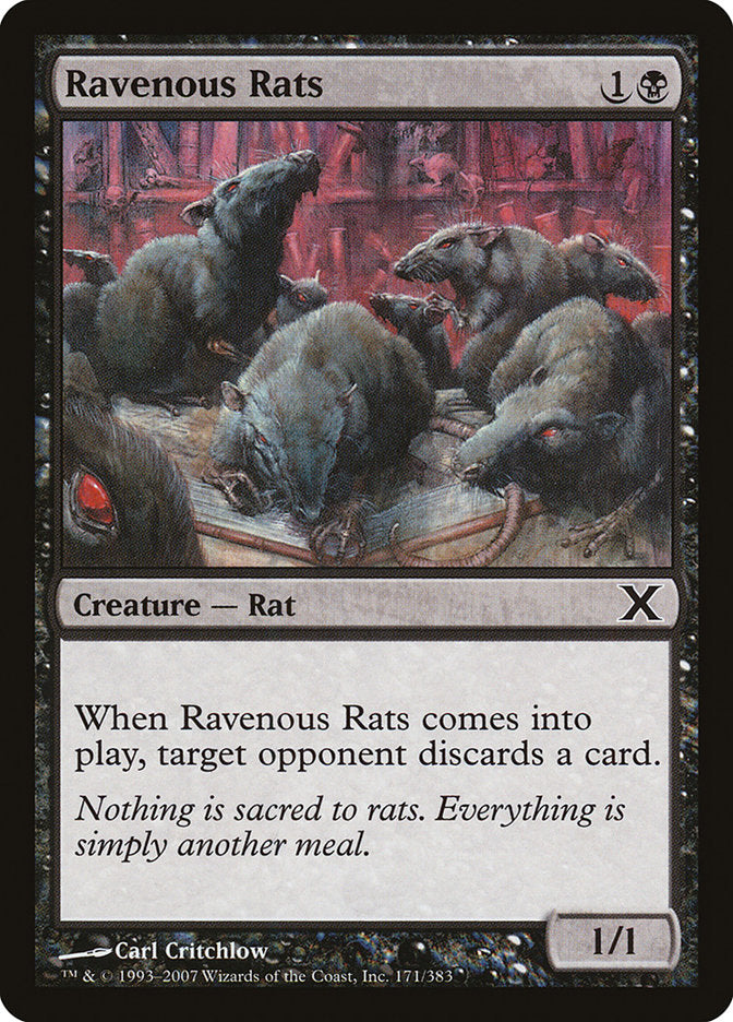 Ravenous Rats [Tenth Edition] | Eastridge Sports Cards & Games