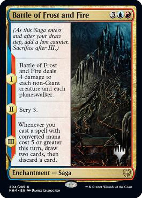 Battle of Frost and Fire [Kaldheim Promo Pack] | Eastridge Sports Cards & Games